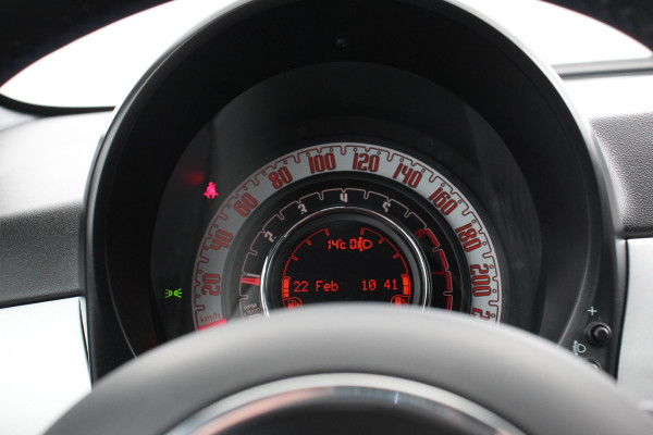 Fiat 500 1.0 Hybrid Sport Navigatie Half Lederen Bekleding Airco Dab Cruise Control Lichtmetalen Velgen Sportstoelen