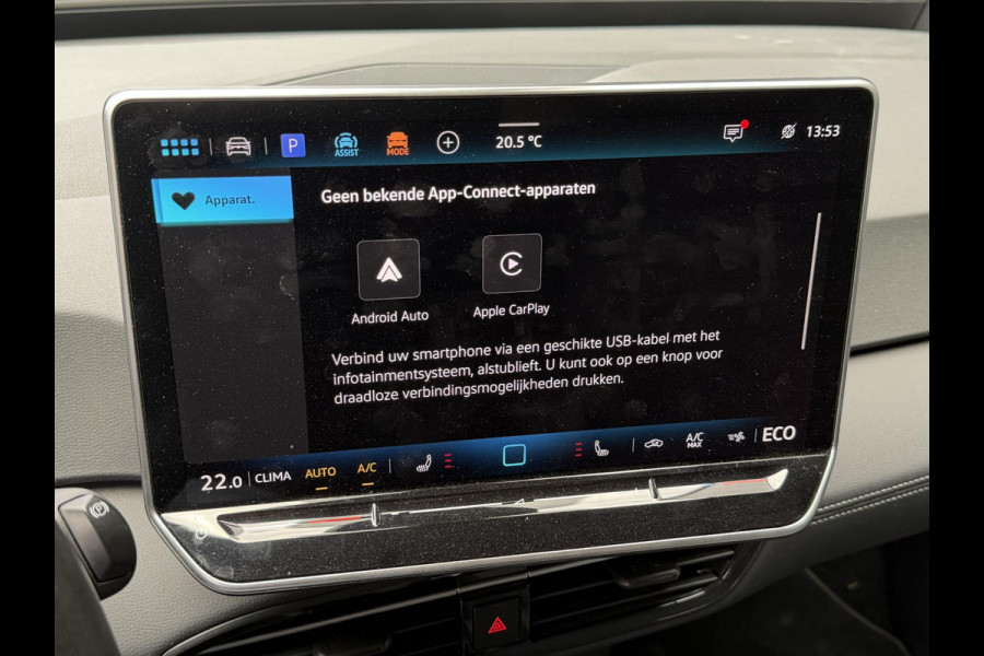 Volkswagen ID.3 Pure 52 kWh 18"/Adaptieve Cruise/Apple Carplay & Android Auto/DAB/Navigatie/Sfeerverlichting/Camera/Stuur + stoelverwarming