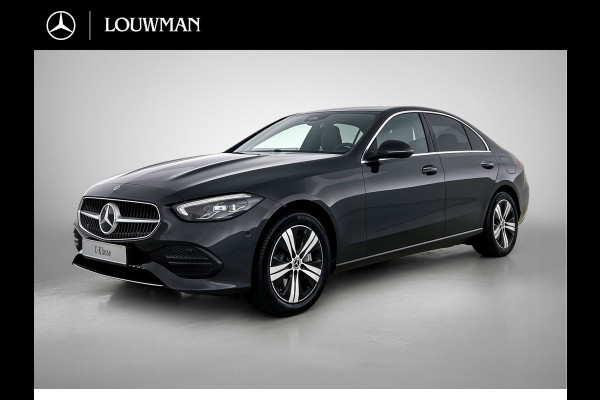 Mercedes-Benz C-Klasse 300 e Business Solution | Parkeerpakket met achteruitrijcamera | Spiegelpakket | Trekhaak | GUARD 360° Plus | Warmtewerend, donkergetint glas | 17 inch vijfspaaks lichtmetalen velgen |