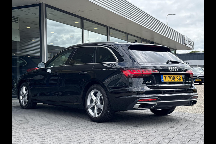 Audi A4 Avant 35 TFSI Advanced Edition 150pk | Wegklapbare Trekhaak | Elek. Kofferklep | Parkeersensoren | DAB |