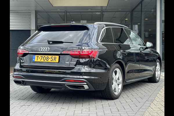 Audi A4 Avant 35 TFSI Advanced Edition 150pk | Wegklapbare Trekhaak | Elek. Kofferklep | Parkeersensoren | DAB |
