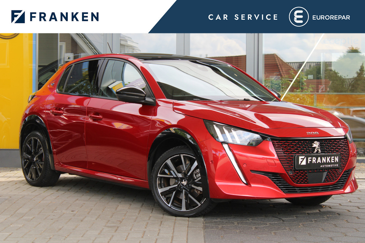 Peugeot e-208 EV GT Pack 50 kWh | Panoramadak | Stoelverwarming | Navigatie
