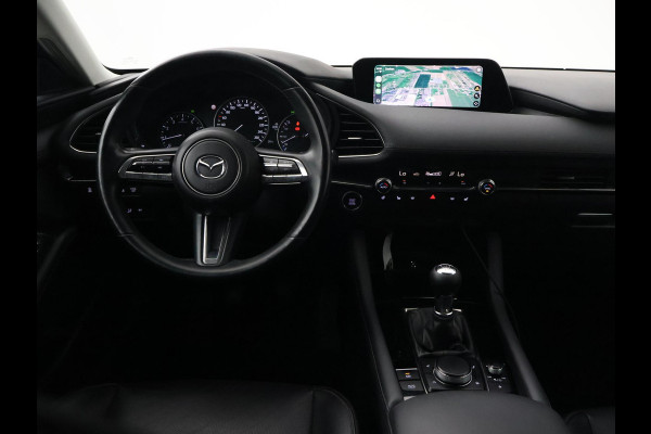 Mazda 3 2.0 e-SkyActiv-X M HYBRID 186 PK LUXURY + CARPLAY | BOSE | HEAD-UP | ADAPTIVE CRUISE | MEMORY | STOEL/STUURVERW.