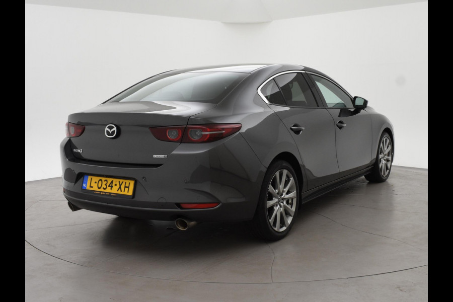 Mazda 3 2.0 e-SkyActiv-X M HYBRID 186 PK LUXURY + CARPLAY | BOSE | HEAD-UP | ADAPTIVE CRUISE | MEMORY | STOEL/STUURVERW.