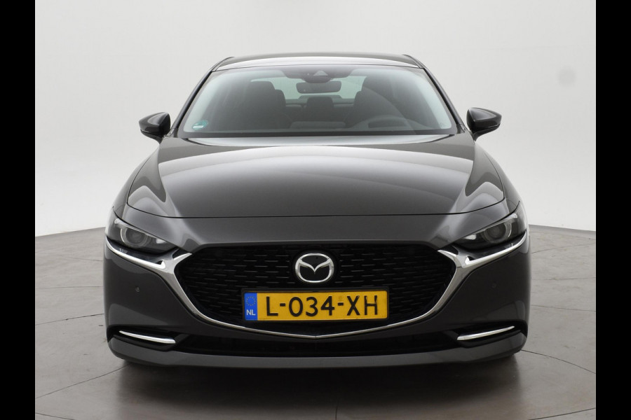 Mazda 3 2.0 e-SkyActiv-X M HYBRID 186 PK LUXURY + CARPLAY | BOSE | HEAD-UP | ADAPTIVE CRUISE | MEMORY | STOEL/STUURVERW.