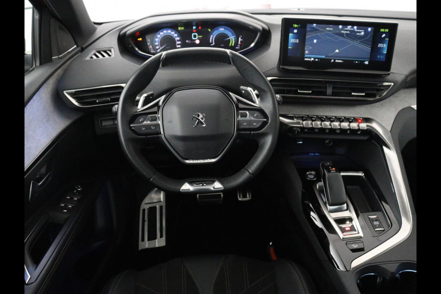 Peugeot 3008 1.6 HYbrid4 300 GT Pack Business | SOH 94,8% | Panoramadak | Leder/alcantara | Stoelverwarming | Adaptive cruise | Lane assist | Sfeerverlichting | Carplay | Focal sound | Camera | Park assist | Elektrische achterklep