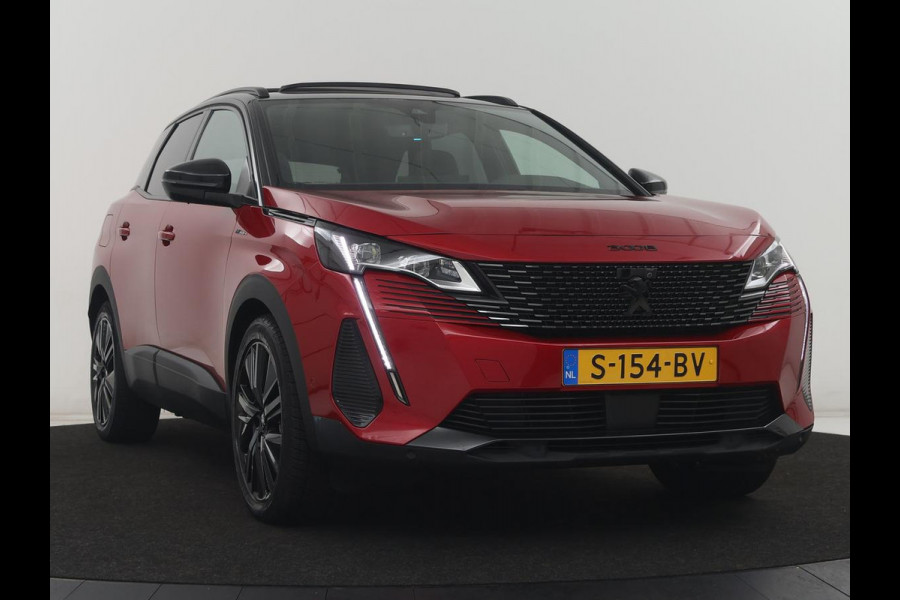 Peugeot 3008 1.6 HYbrid4 300 GT Pack Business | SOH 94,8% | Panoramadak | Leder/alcantara | Stoelverwarming | Adaptive cruise | Lane assist | Sfeerverlichting | Carplay | Focal sound | Camera | Park assist | Elektrische achterklep