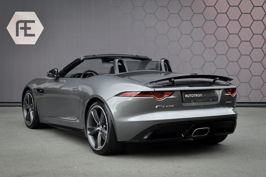Jaguar F-Type P300 R-Dynamic | 20" CARBON INLEG VELGEN | LED KOPLAMPEN | SPORTUITLAAT | MERIDIDAN AUDIO | COLD CLIMATE PACK INCL. STUURVERWARMING EN VOORRUITVERWARMING INCL WARMTEWEREND GLAS