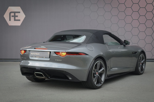 Jaguar F-Type P300 R-Dynamic | 20" CARBON INLEG VELGEN | LED KOPLAMPEN | SPORTUITLAAT | MERIDIDAN AUDIO | COLD CLIMATE PACK INCL. STUURVERWARMING EN VOORRUITVERWARMING INCL WARMTEWEREND GLAS