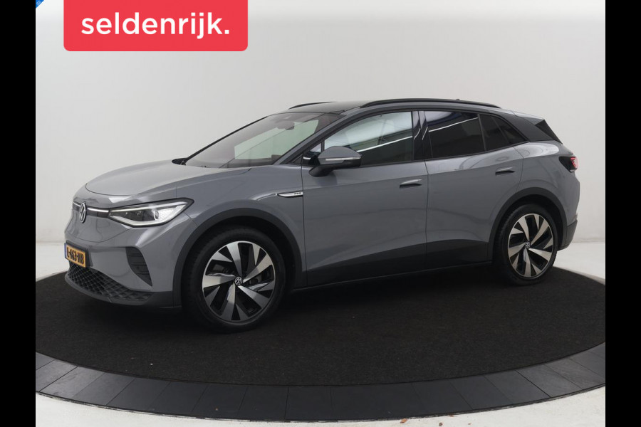 Volkswagen ID.4 Family 77 kWh | SOH 91,3% | Panoramadak | Leder/alcantara | Stuur/stoel verwarming | Sfeerverlichting | Carplay | Adaptive cruise | Camera | Park assist | Trekhaak