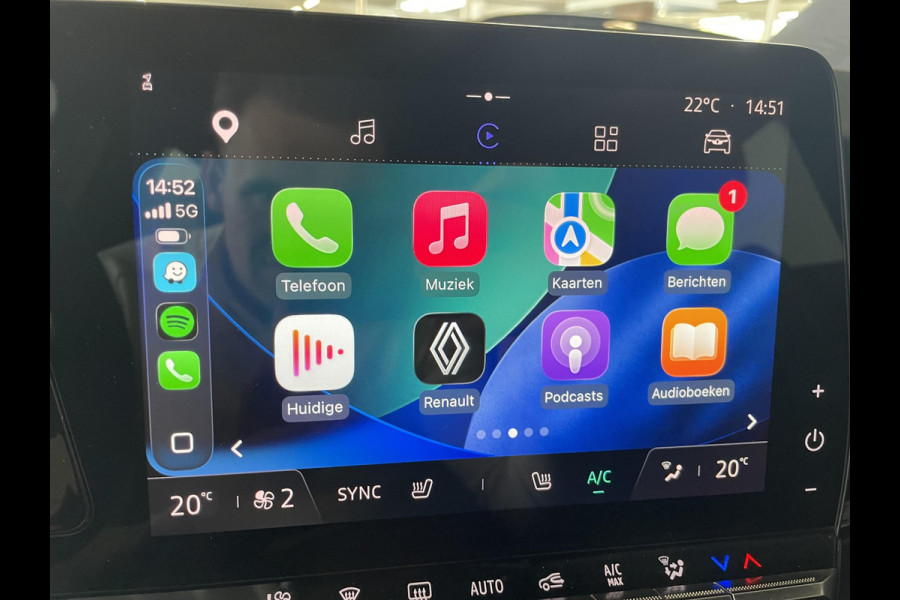 Renault Austral 1.3 MHEV Automaat 160PK Techno Climate control  Navigatie Apple Carplay/Android Auto Full LED PDC VA+ Camera Cruise Control 19" Velgen