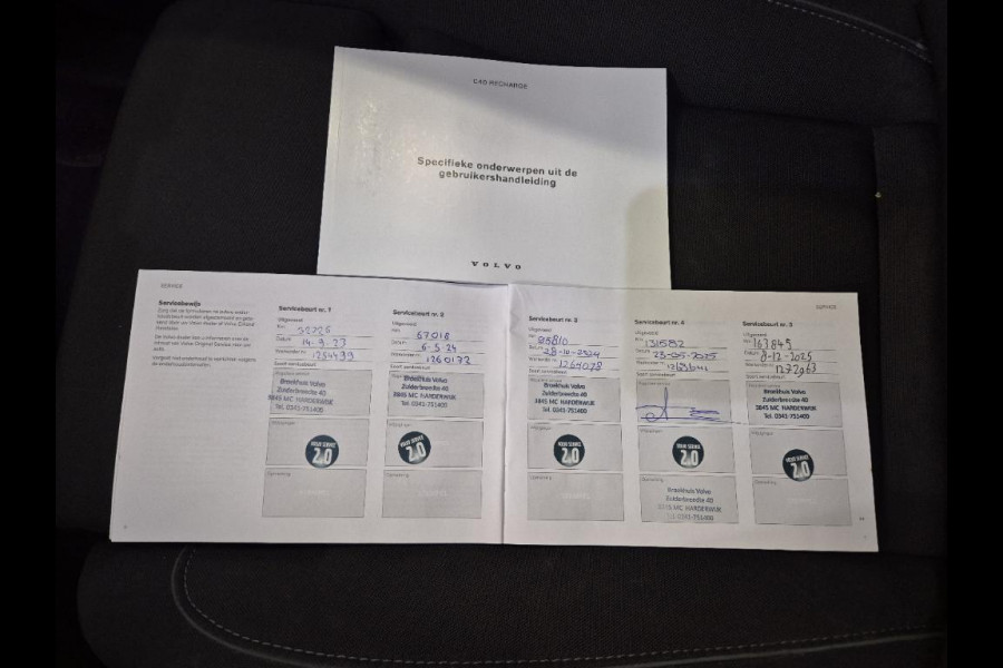 Volvo C40 SOH 90% Core 69 kWh Carplay Pano Elek.Trekhaak Camera Orig.NL Voll.Onderhouden!