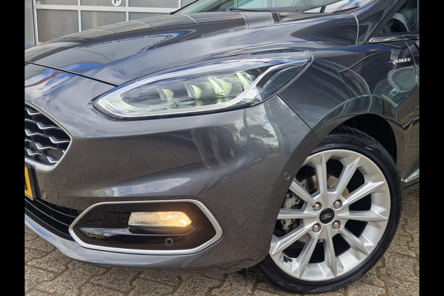 Ford Fiesta Vignale 1.0 EcoBoost 140pk | Panoramadak | Winter Pack | Adaptive cruise control | Led koplampen | Leder | Dodehoek herkenning |