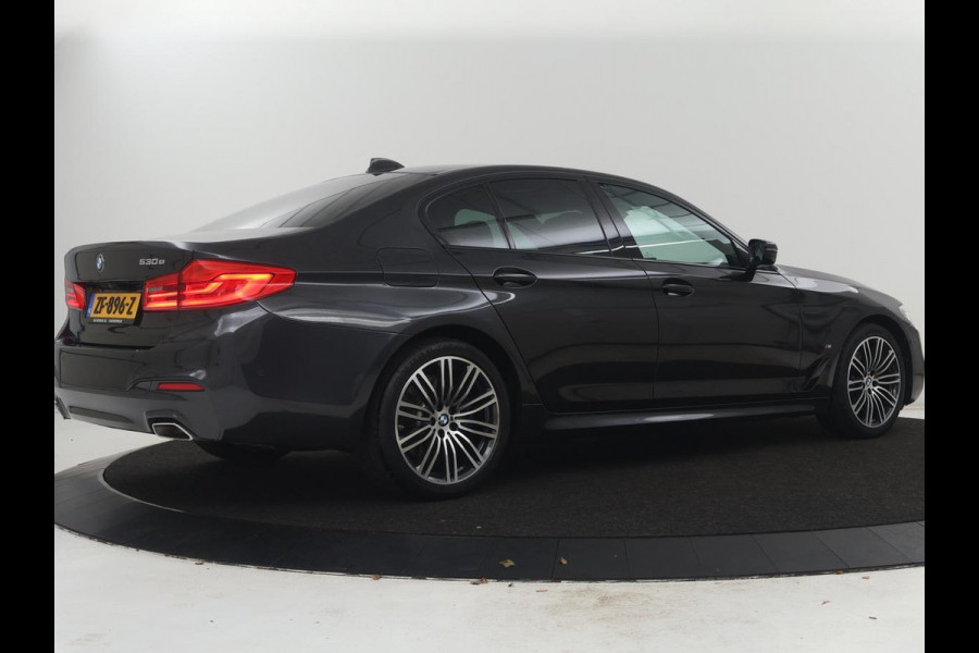 BMW 5 Serie 530e iPerformance M Sport High Executive | Panoramadak | Leder | Memory | Stoelverwarming | Cruise control | Camera | Park assist | Carplay | Climate control | PHEV