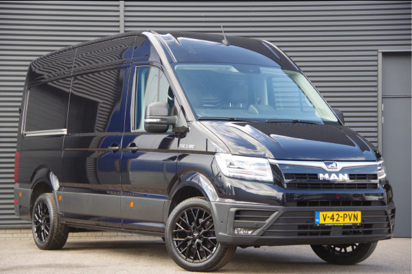 MAN TGE 3.180 35 2.0 L3H3(L2H2) 3-ZITS, 177PK AUT. LED, TREKHAAK, LEDER, ADAPT. CRUISE, CAMERA, STOELVERWARMING, STANDKACHEL, NAVI, CLIM