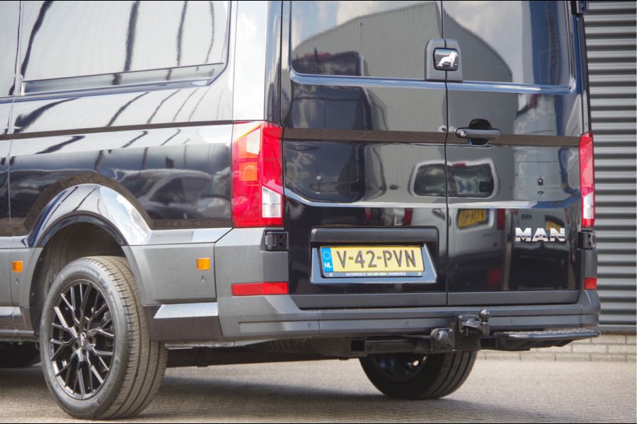 MAN TGE 3.180 35 2.0 L3H3(L2H2) 3-ZITS, 177PK AUT. LED, TREKHAAK, LEDER, ADAPT. CRUISE, CAMERA, STOELVERWARMING, STANDKACHEL, NAVI, CLIM