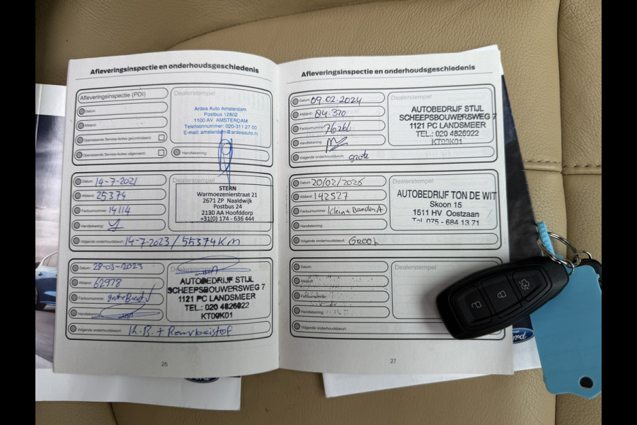 Ford FOCUS Wagon BWJ 2019 | 1.0T 126PK Titanium Bus AUTOMAAT | TREKHAAK | PANO DAK | LEER | LED | NAVI | CLIMA | STOEL&STUUR VERW | PDC | DONKER GLASS |