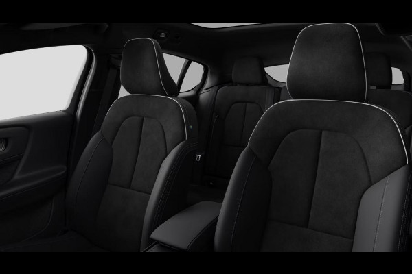 Volvo EC40 Single Motor Extended Range Ultra Europa Black Edition 82kWh / Panoramadak / 360 Camera / Extra getint glas / 20'' Velgen / MicrTech/Nubuck bekleding
