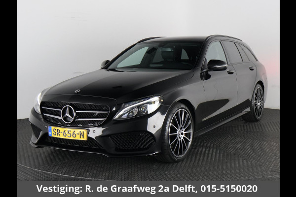 Mercedes-Benz C-Klasse Estate 180 Sport Edition | Burmester Audio | Navigatie | Camera | Half Leder |