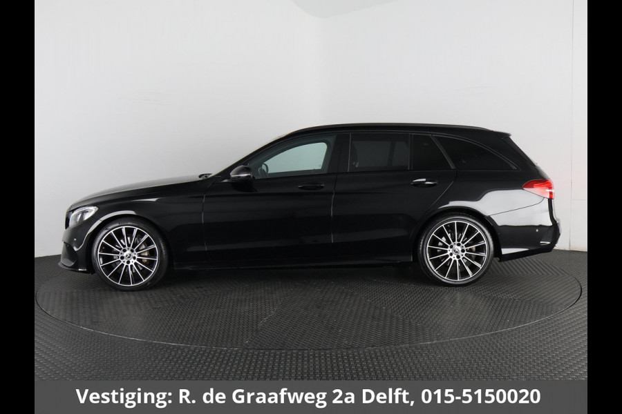 Mercedes-Benz C-Klasse Estate 180 Sport Edition | Burmester Audio | Navigatie | Camera | Half Leder |