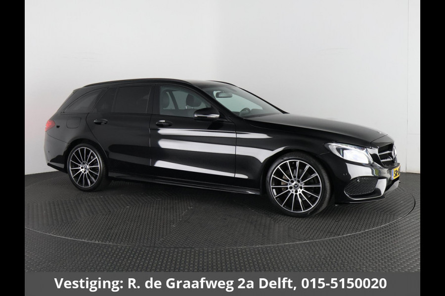 Mercedes-Benz C-Klasse Estate 180 Sport Edition | Burmester Audio | Navigatie | Camera | Half Leder |
