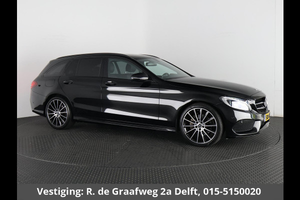 Mercedes-Benz C-Klasse Estate 180 Sport Edition | Burmester Audio | Navigatie | Camera | Half Leder |