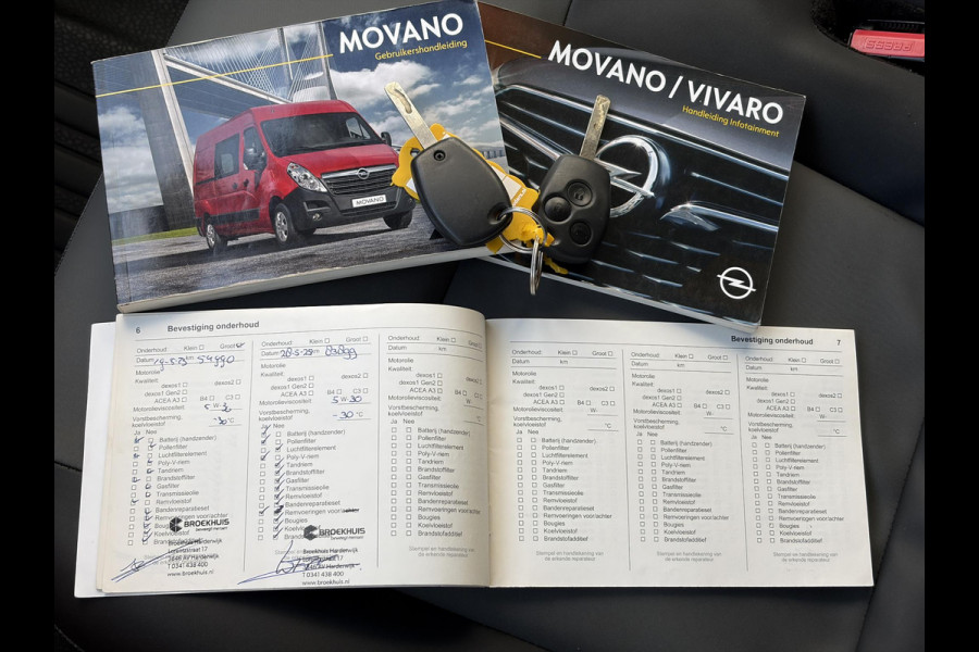 Opel Movano 2.3 CDTI L2H2 DC*7PERSOON*CRUISE*HAAK*A/C*TEL*