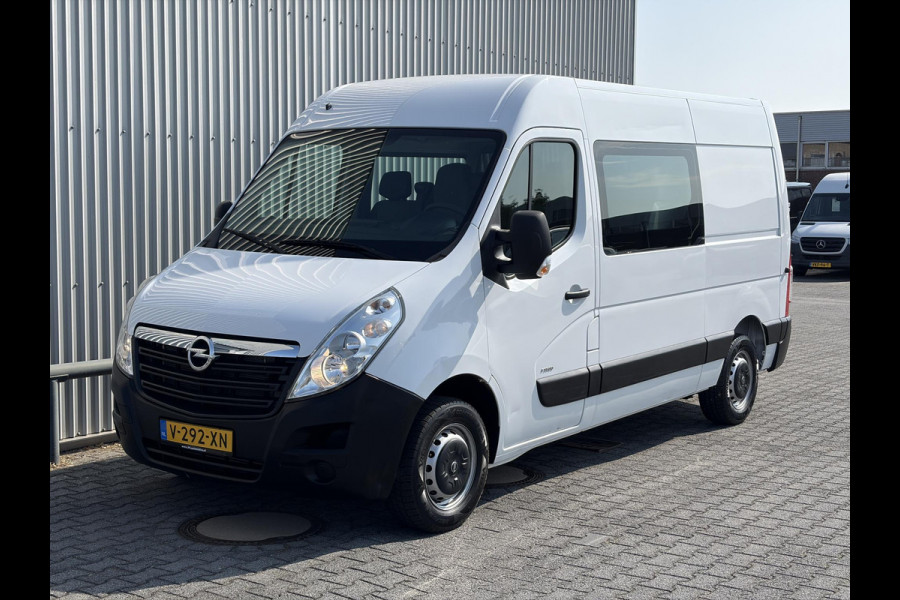 Opel Movano 2.3 CDTI L2H2 DC*7PERSOON*CRUISE*HAAK*A/C*TEL*