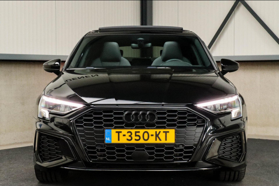 Audi A3 Sportback 40 TFSI e PHEV S Edition S-line 204pk S-Tronic! 1e|DLR|Kuipstoelen|Virtual Cockpit|Panoramadak|LED Matrix|Black