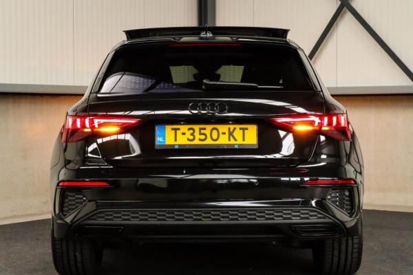 Audi A3 Sportback 40 TFSI e PHEV S Edition S-line 204pk S-Tronic! 1e|DLR|Kuipstoelen|Virtual Cockpit|Panoramadak|LED Matrix|Black