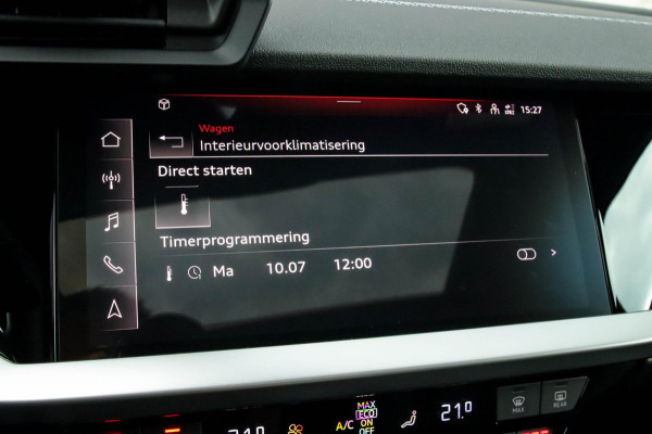 Audi A3 Sportback 40 TFSI e PHEV S Edition S-line 204pk S-Tronic! 1e|DLR|Kuipstoelen|Virtual Cockpit|Panoramadak|LED Matrix|Black