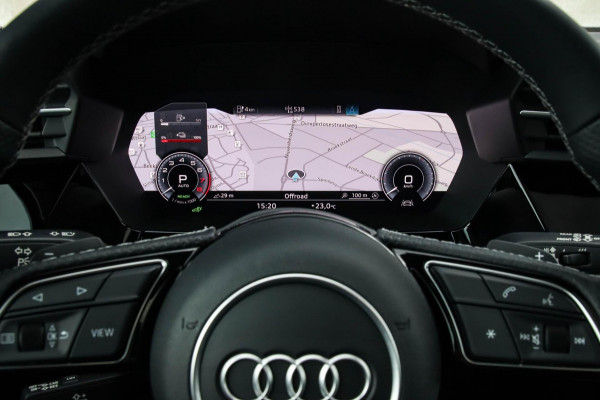 Audi A3 Sportback 40 TFSI e PHEV S Edition S-line 204pk S-Tronic! 1e|DLR|Kuipstoelen|Virtual Cockpit|Panoramadak|LED Matrix|Black
