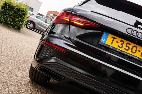 Audi A3 Sportback 40 TFSI e PHEV S Edition S-line 204pk S-Tronic! 1e|DLR|Kuipstoelen|Virtual Cockpit|Panoramadak|LED Matrix|Black