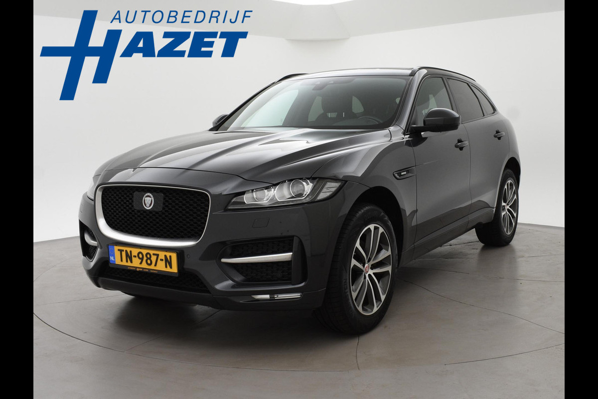 Jaguar F-Pace 2.0T 250 PK AWD R-SPORT + PANORAMA | ADAPTIVE CC | MERIDIAN AUDIO | STOELVERW. V+A | CAMERA