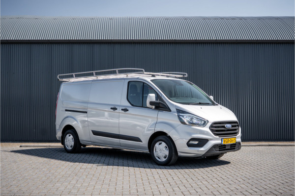 Ford Transit Custom 2.0 EcoBlue L2H1 | 130 PK | 3-Zits | Camera | Cruise | PDC | Airco | Trekhaak | Imperiaal