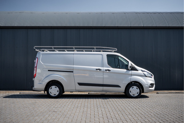 Ford Transit Custom 2.0 EcoBlue L2H1 | 130 PK | 3-Zits | Camera | Cruise | PDC | Airco | Trekhaak | Imperiaal