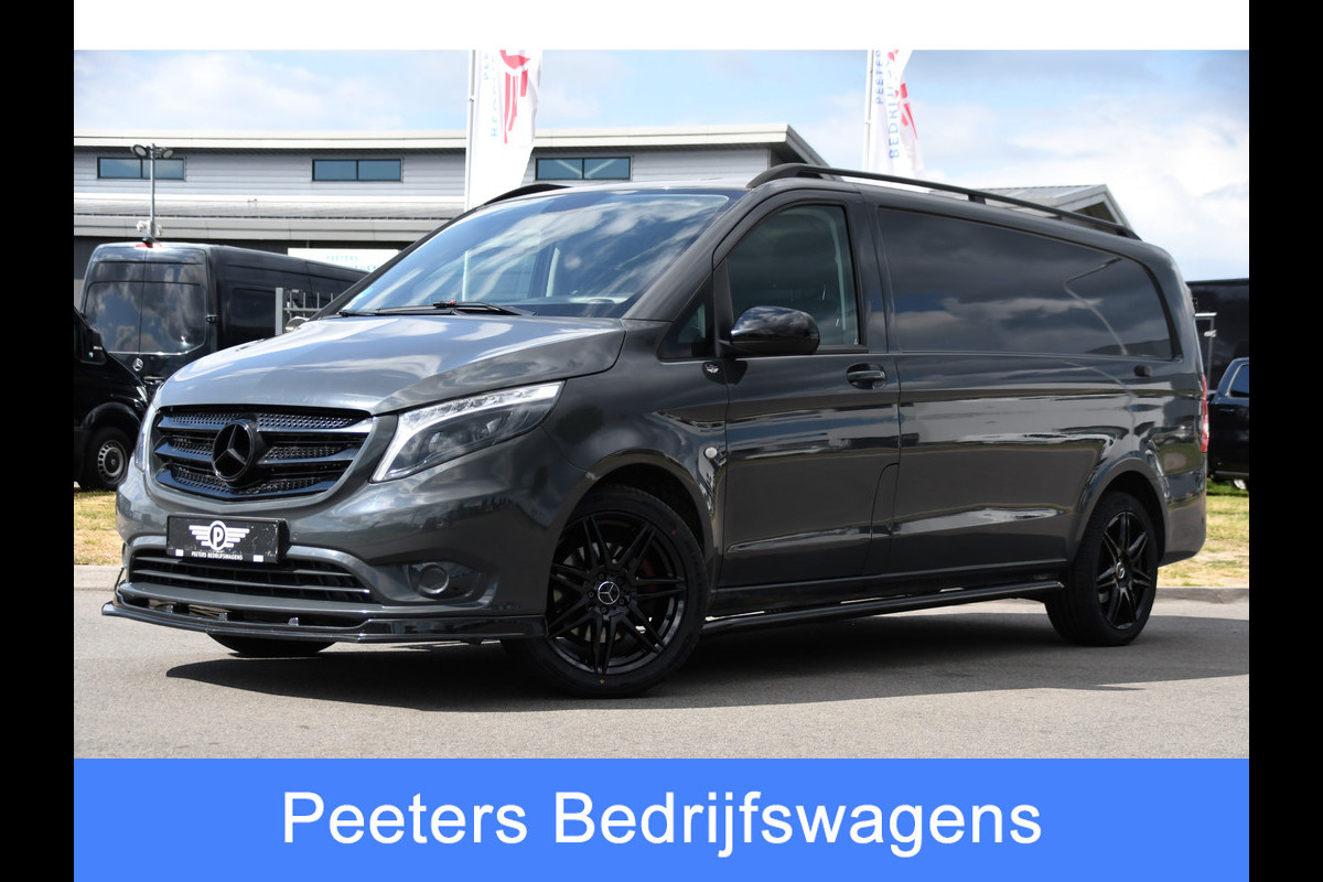 Mercedes-Benz Vito 119 CDI L3 PB Edition Camera, Cruise, Carplay, LED, 190pk, Stoelverwarming, Trekhaak, multimedia, Automaat, Uniek!