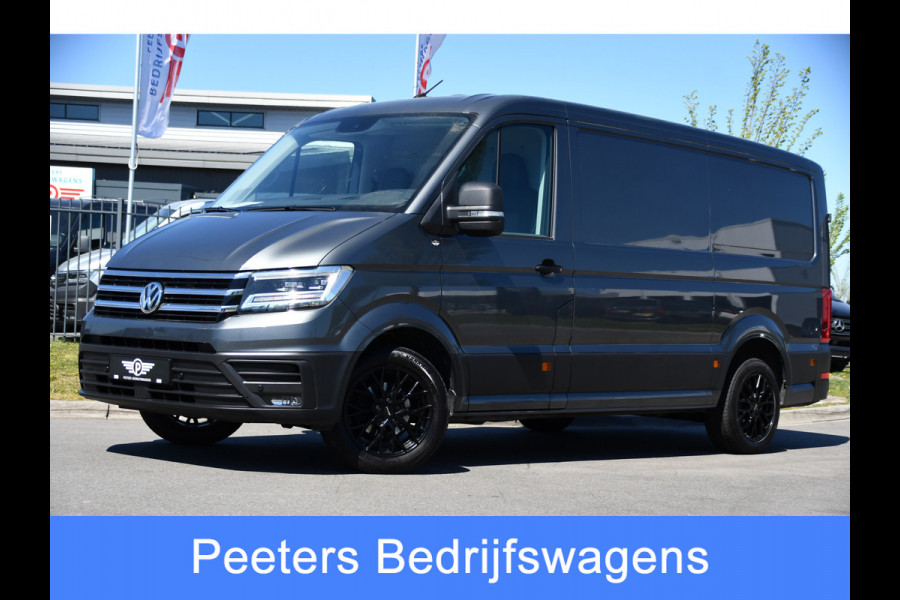 Volkswagen Crafter 35 2.0 TDI L3H2 Highline PB Edition Full Options! Adaptieve Cruise, Camera, Carplay, LED, Stuur verwarming, 177pk, Automaat, Multimedia, Stoelverwarming, Uniek!
