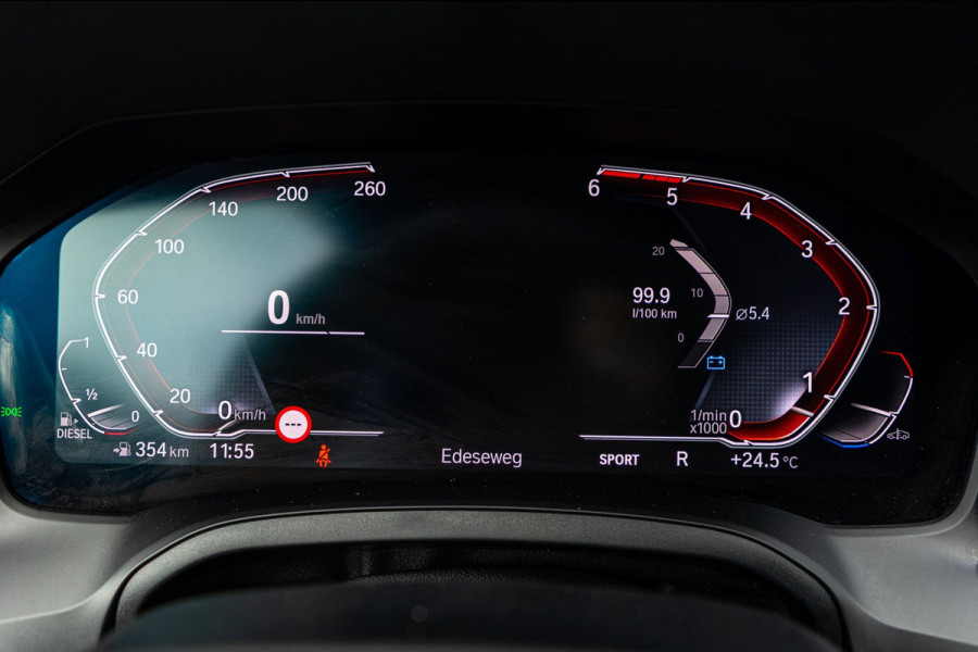 BMW 3-serie 318d 190 PK High Executive Edition Dravitgrau metallic I Leder I Led I HiFi I Head Up I Sportstoelen I NL Auto I NAP