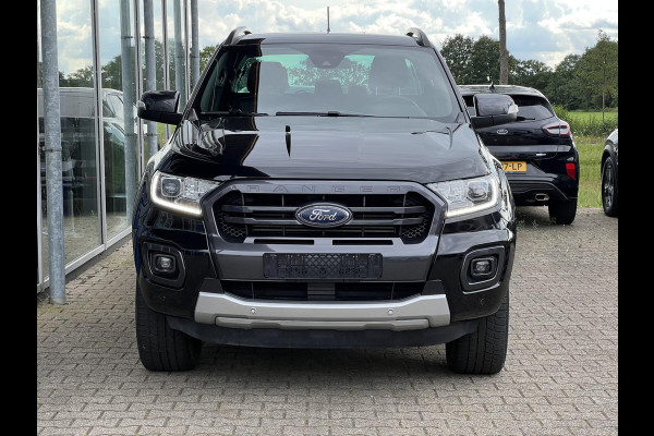 Ford Ranger 2.0 EcoBlue Wildtrak |  214pk Automaat | Adaptieve Cruise | Stoelverwarming | Trekhaak | 3.500kg Trekgewicht