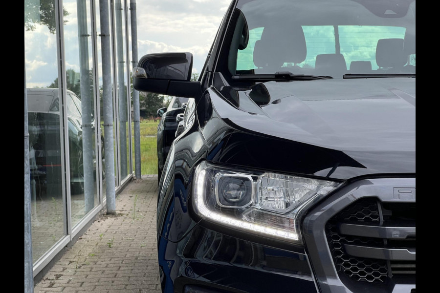 Ford Ranger 2.0 EcoBlue Wildtrak |  214pk Automaat | Adaptieve Cruise | Stoelverwarming | Trekhaak | 3.500kg Trekgewicht