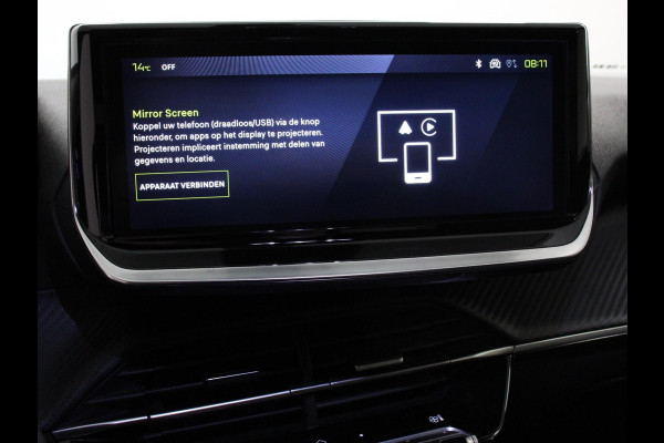 Peugeot 2008 1.2 Hybrid 145 pk Automaat Allure Navigatie Apple Carplay/Android Auto Climate Control Dab Led Parkeer sensoren Cruise Control Stoelverwarming