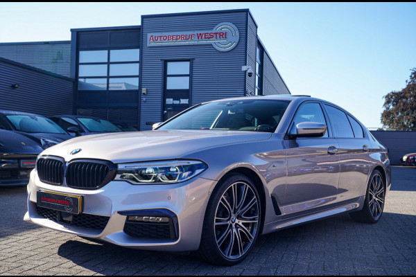 BMW 5 Serie 520i High Executive Edition | Schuifdak | Adaptieve Cruise | Camera | Nappa Leder | Origineel NL | Dealer onderhouden