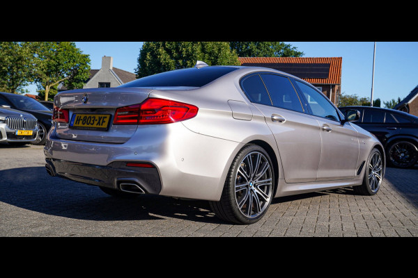BMW 5 Serie 520i High Executive Edition | Schuifdak | Adaptieve Cruise | Camera | Nappa Leder | Origineel NL | Dealer onderhouden