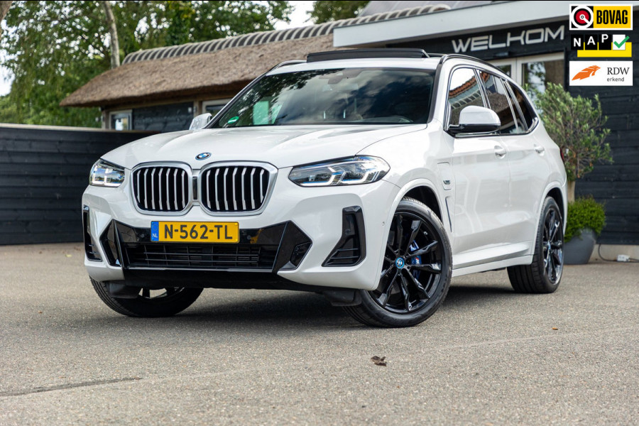 BMW X3 XDrive30e M-Sport Soh 92% I Alpinweiss I Panoramadak I Laser Led I HiFi I NL Auto I NAP I CarPlay I Android