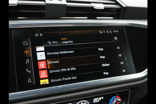 Audi Q3 Sportback 45 TFSI e 2x S Line PHEV 245pk Dealer O.H. | Trekhaak Af Fabriek | Blis | Sportstoelen Verwarmd | Apple Carplay | Sfeerverlichting | Navigatie | DAB | 19"L.M | Virtual | Plug In Hybrid |