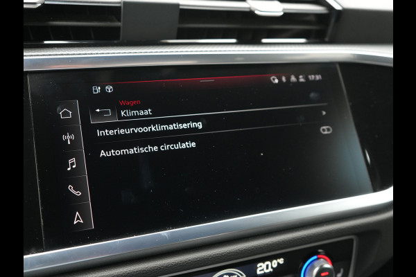 Audi Q3 Sportback 45 TFSI e 2x S Line PHEV 245pk Dealer O.H. | Trekhaak Af Fabriek | Blis | Sportstoelen Verwarmd | Apple Carplay | Sfeerverlichting | Navigatie | DAB | 19"L.M | Virtual | Plug In Hybrid |