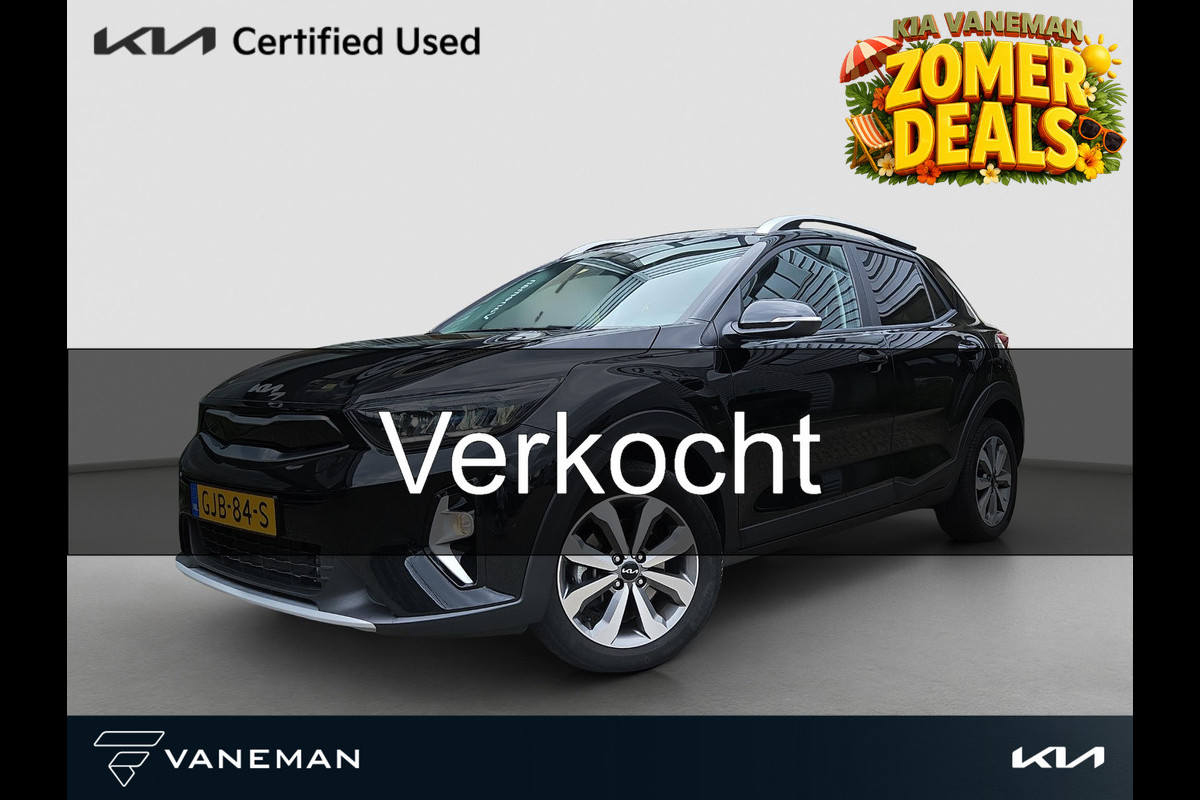Kia Stonic 1.0 T-GDi MHEV DynamicPlusLine | Stoel- en stuurverwarming | Cruise | Navi | Privacy Glass | Camera |