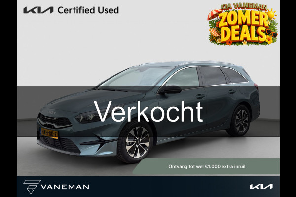 Kia Ceed Sportswagon 1.0 T-GDi MHEV Design Edition Stoel- en Stuurverwarming | Cruise Control | Climate Control | Elektr. Achterklep | JBL | Draadloos Opladen |