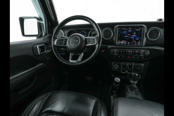 Jeep Wrangler Unlimited 4xe 380 Sahara AWD (Plug-in) {SoH-91%} (INCL-BTW) *OPEN-ROOF | LEATHER | FULL-LED | ALPINE-AUDIO | CRUISE | BLINDSPOT | CAMERA | KEYLESS | HEATED-COMFORTSEATS | DAB+ | PRIVACY-GLASS | ECC | PDC | 20''ALU*